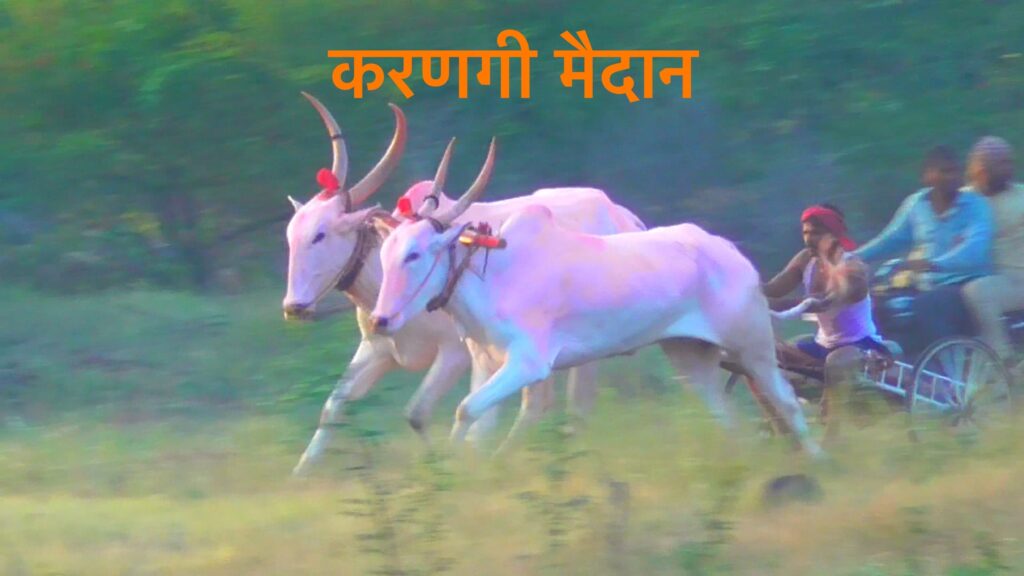 भव्य दिव्य बैलगाडी शर्यत – करगणी मैदान